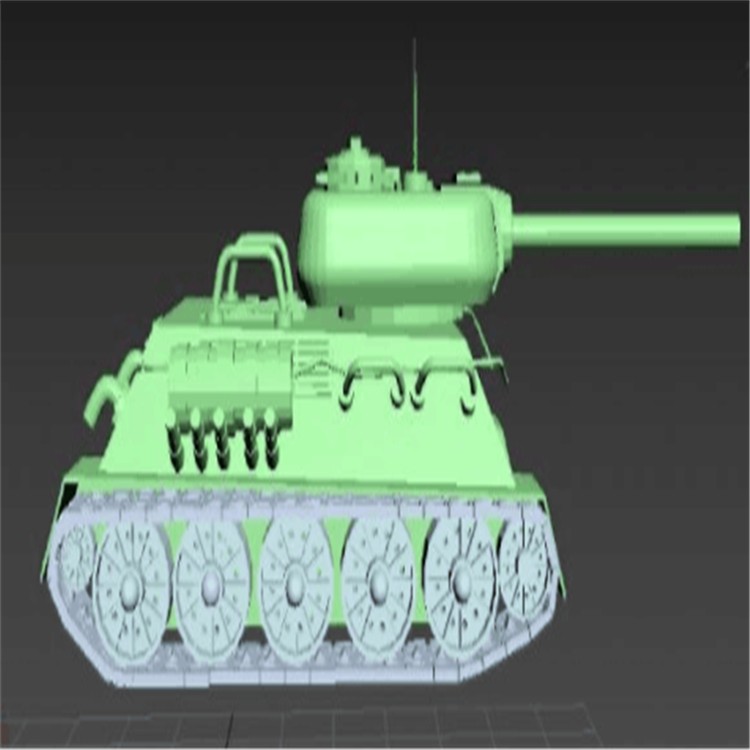 高州充气军用坦克模型
